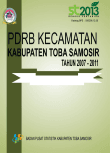 PDRB Kecamatan Kabupaten Toba Samosir 2007-2011