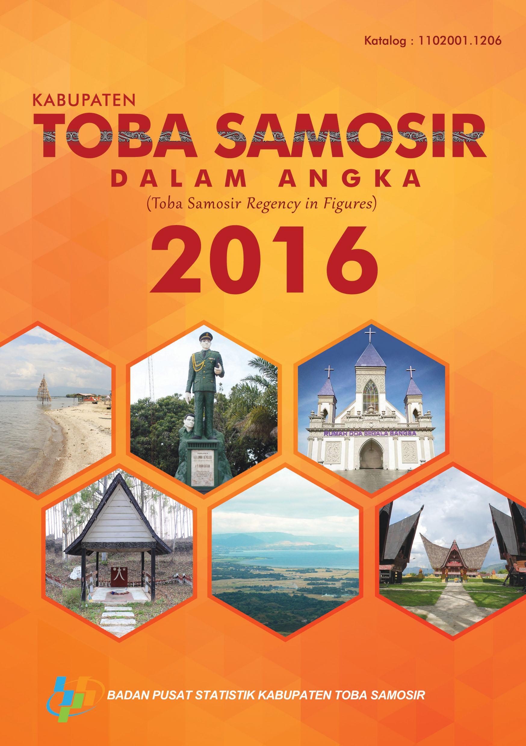 Toba Samosir Regency in Figures 2016