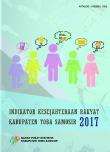 Welfare Indicators of Toba Samosir Regency 2017