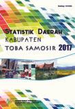 Regional Statistics Of Toba Samosir Regency 2017