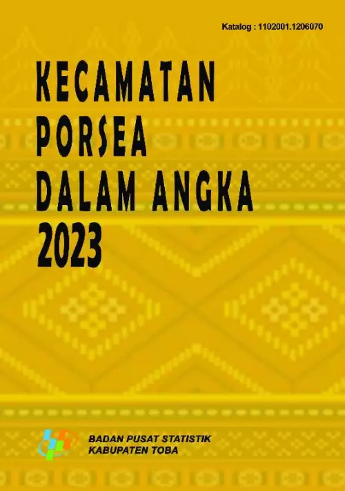Kecamatan Porsea Dalam Angka 2023